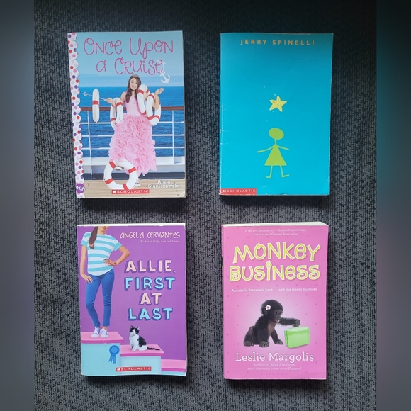 Scholastic Other - Pre teen / Teen Book Bundle 4 pk !!